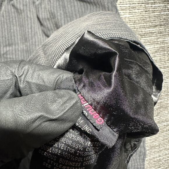 Volcom Dress Women's XS Black Blue Striped Vintage Happy Birthday 8134710 - Picture 9 of 14